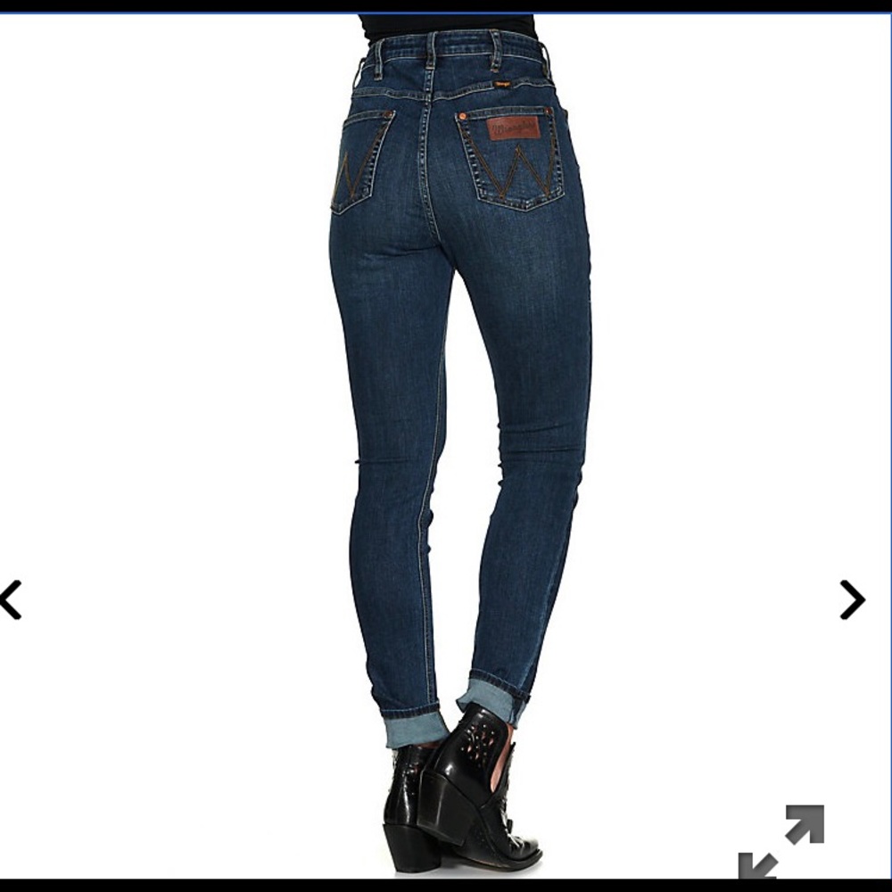 Wrangler Retro High Rise Skinny Jeans